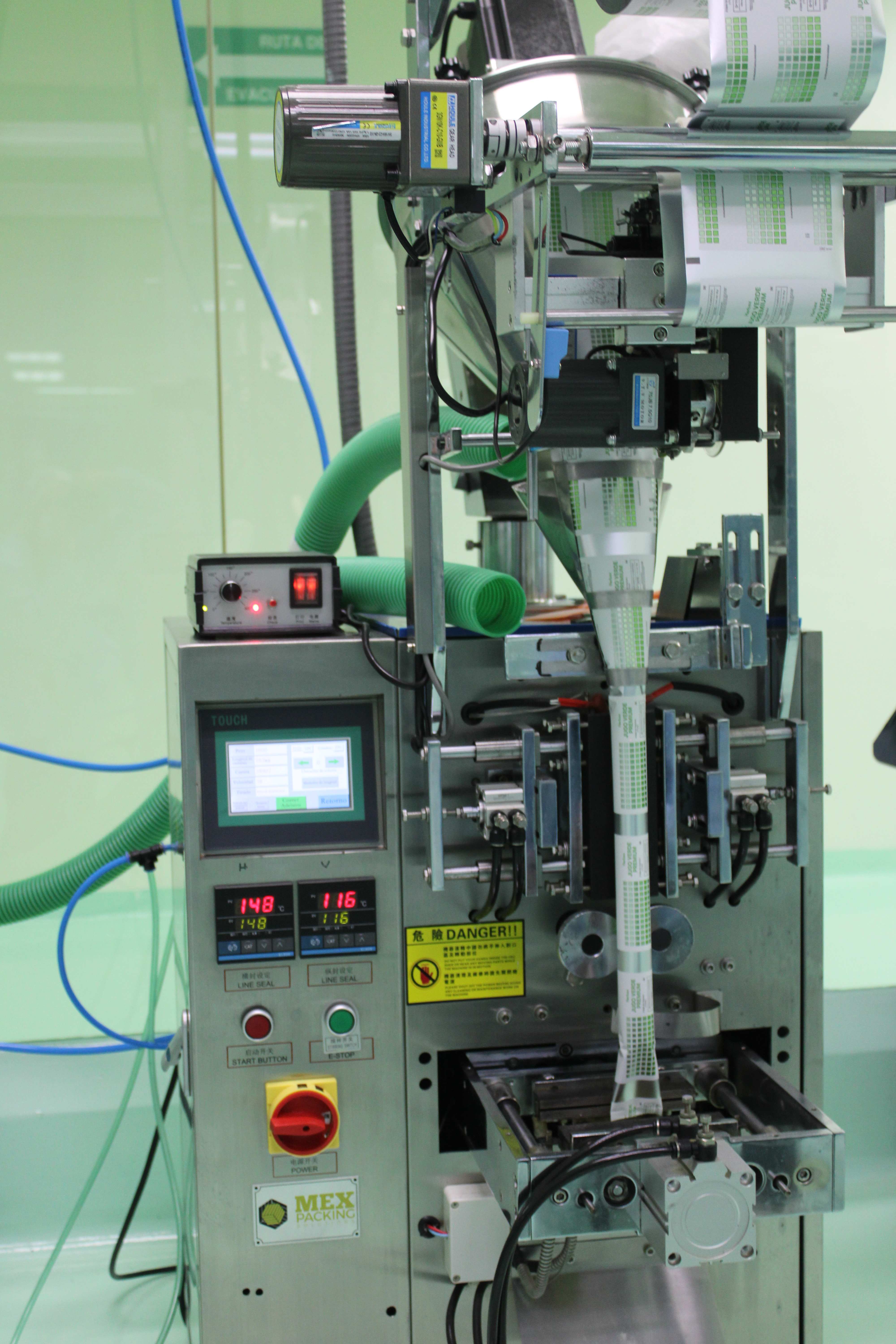 Sistema de empaque MEX - Control automatizado de temperatura